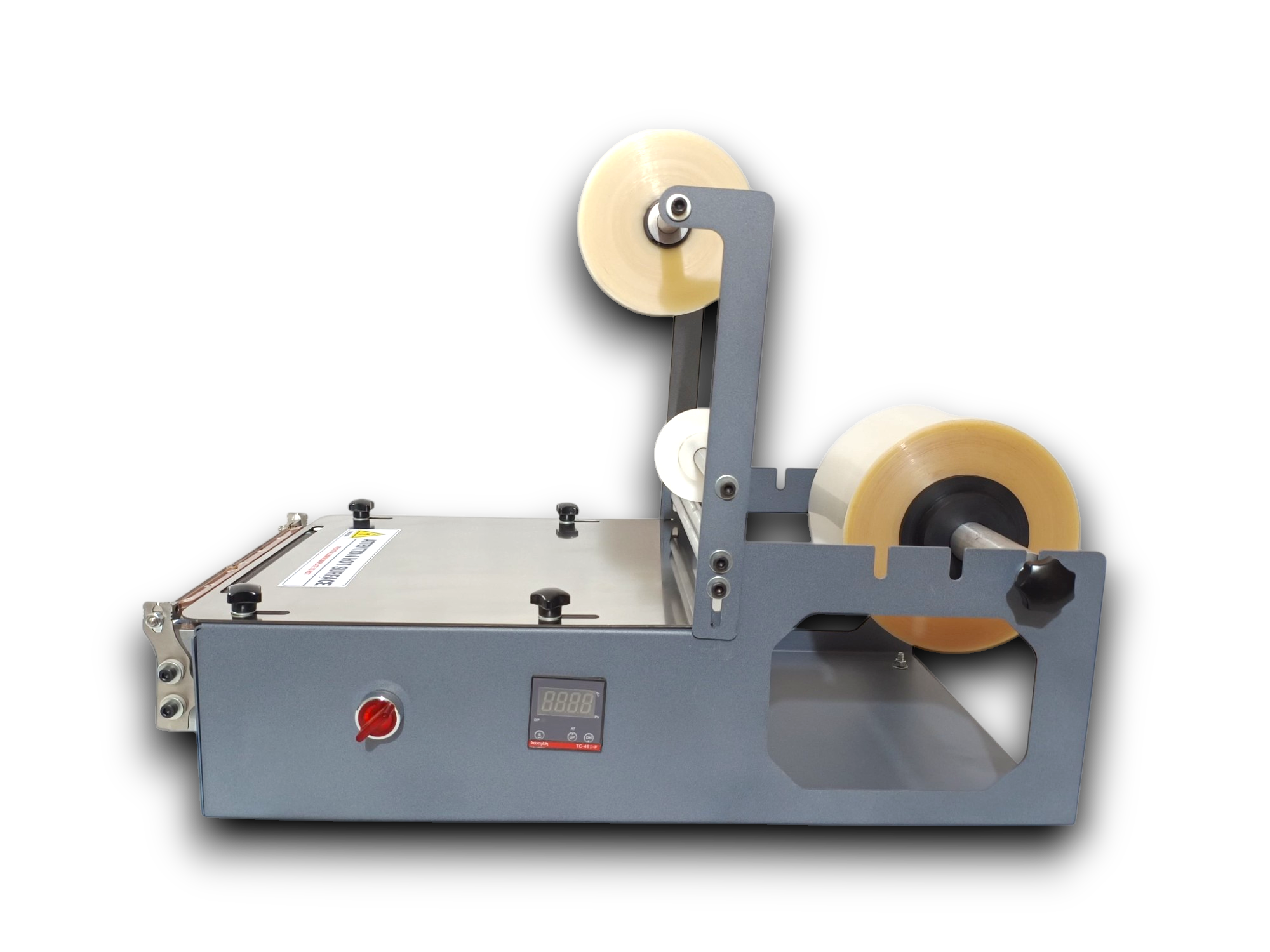 Manual Overwrapping Machine With Tear Tape
